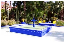 Fountain, Jardin Majorelle.