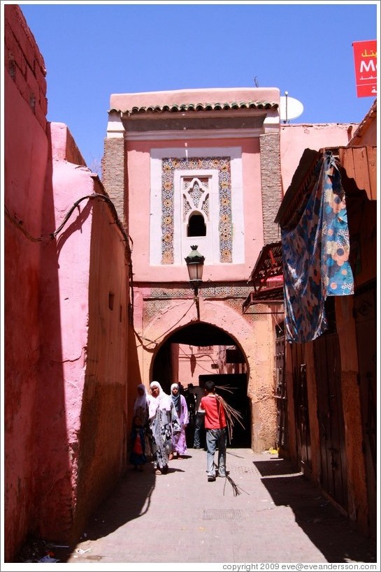 Street in the Medina.