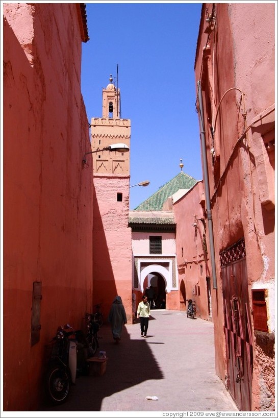 Street in the Medina.