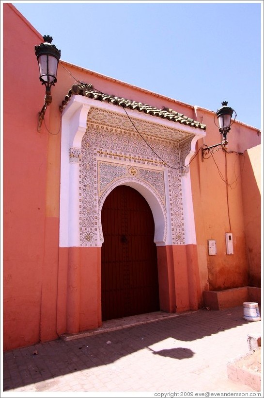 Doorway in the Medina.