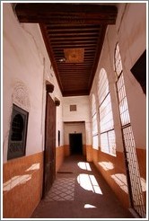 Small courtyard adjacent to a mosque in the Medina.