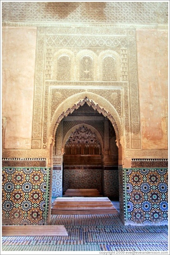 Doorway, Saadiens Tombs.