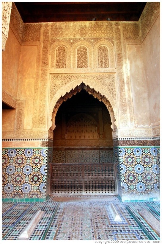 Doorway, Saadiens Tombs.