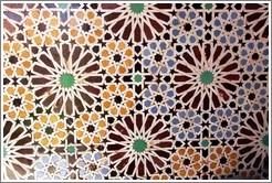 Wall pattern, Saadiens Tombs