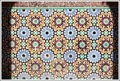 Pattern, Saadiens Tombs.