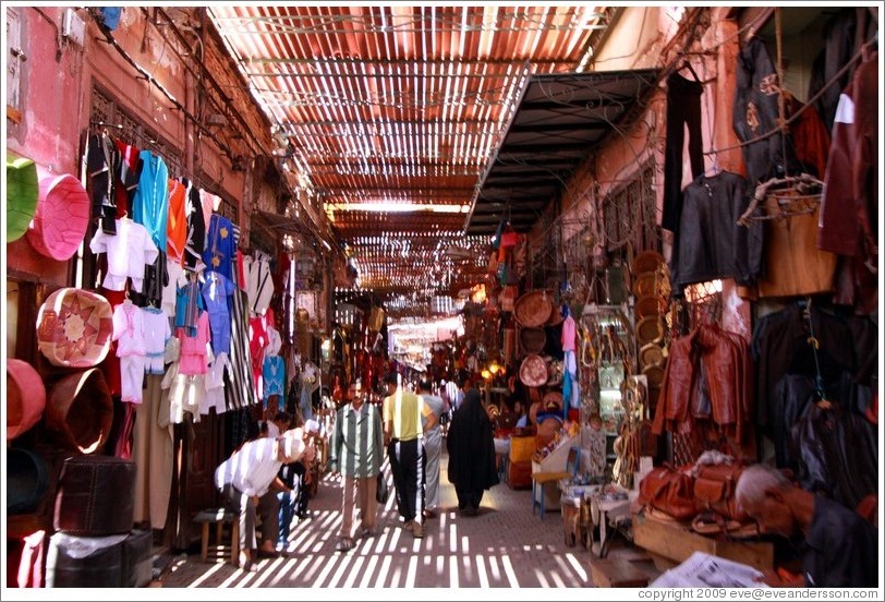 The souks.