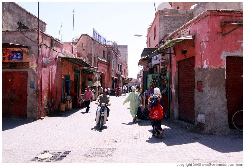 Street in the Medina.