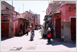 Street in the Medina.