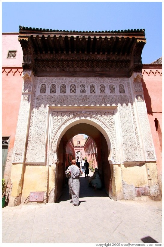 Doorway, Zaou?Sidi Bel Abb?