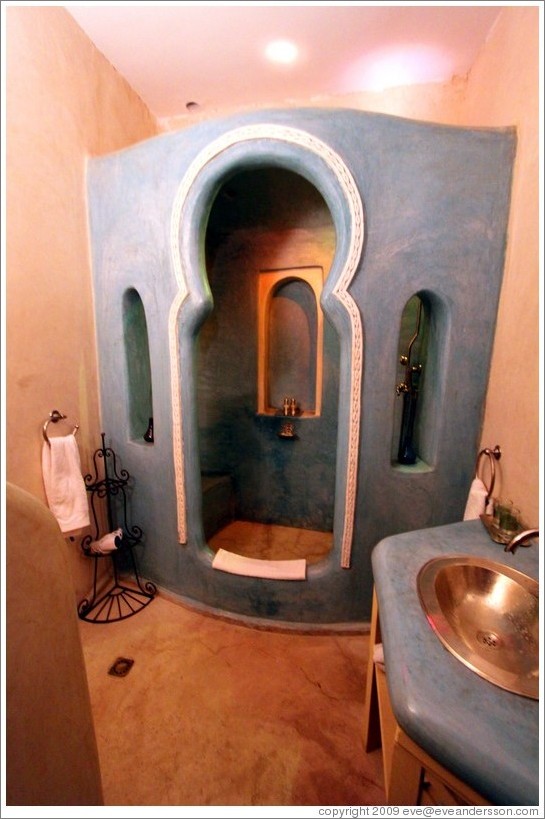 Bathroom, Riad Lorsya.