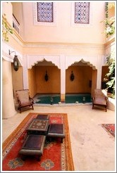 Courtyard, Riad Lorsya.