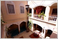 Courtyard, Riad Lorsya.