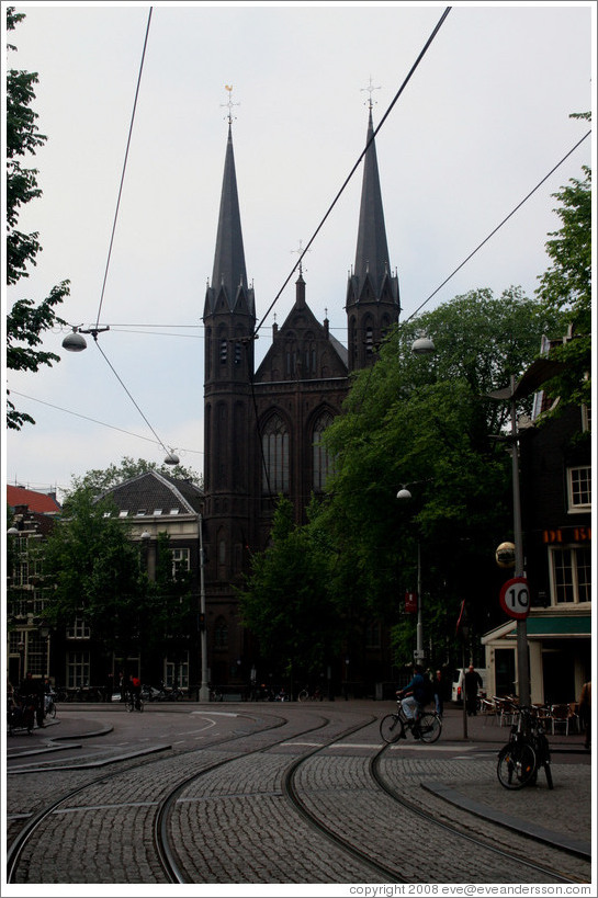 Church at Spui and Singel, Centrum district.