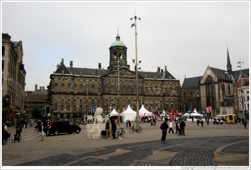 Koninklijk Paleis (palace), Dam Square, Centrum district.