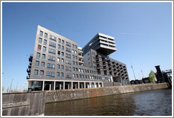 Building on IJ river.