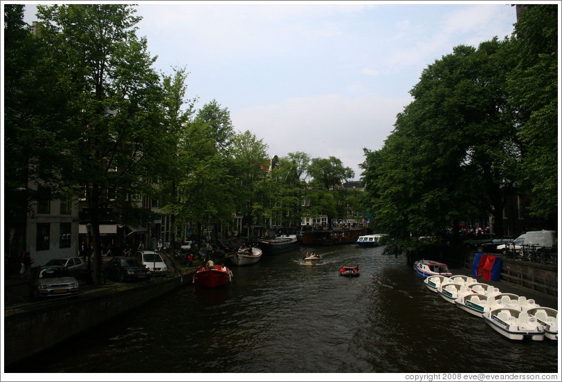 Prinsengracht canal, Centrum district. 