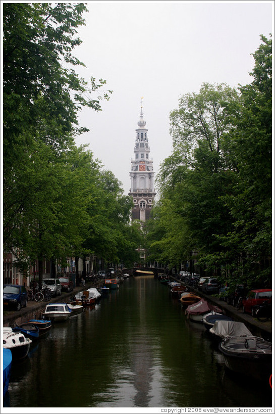 Zuiderkerk (Southern Church), viewed from Staatstraat, Centrum district.