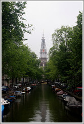 Zuiderkerk (Southern Church), viewed from Staatstraat, Centrum district.