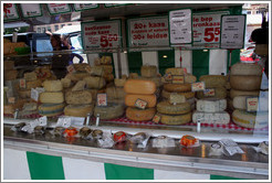 Cheese. Nieuwmarkt, Red Light district.