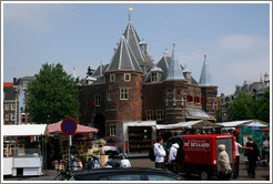 Waag (Old Weighing House).  Red Light district.