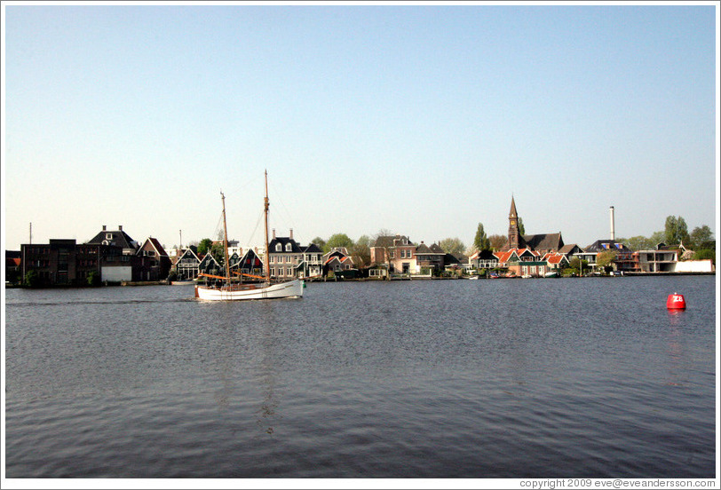 Zaandijk, viewed from Zaanse Schans.