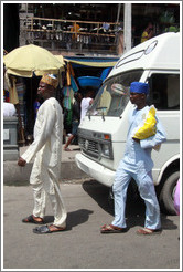 Men with hats.