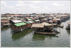 Makoko, a slum on the Lagos Lagoon.