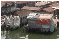 Makoko, a slum on the Lagos Lagoon.