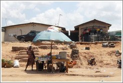 Street vendors, Apapa Oworonshoki Express Way, Surulere.