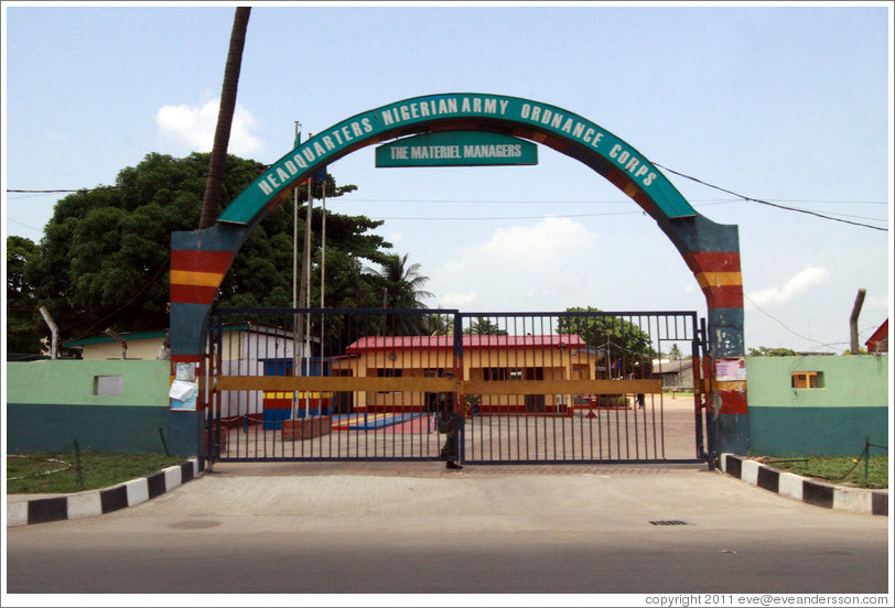 Headquarters Nigerian Army Ordnance Corps.