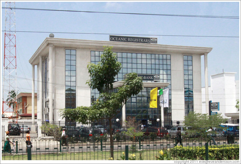 Oceanic Registrars building, Ikorodu Road, Surulere.