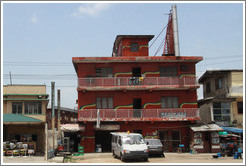 Red building, Ikorodu Road, Surulere.