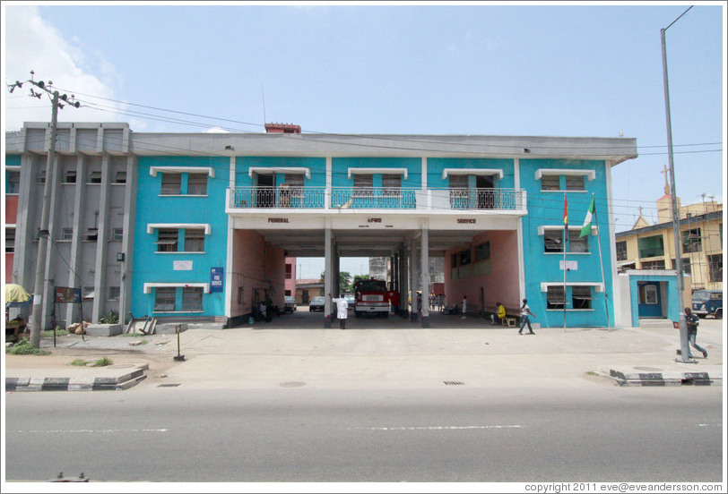 Federal Fire Service Station, Surulere.