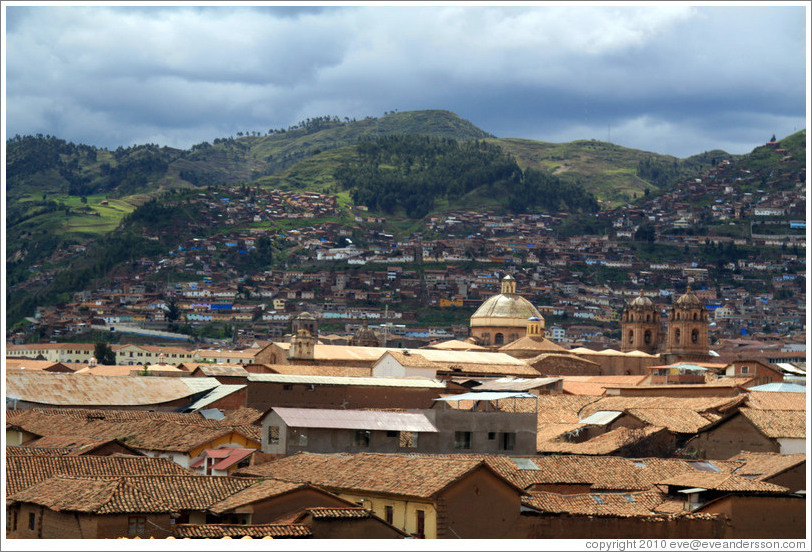 Rooftops of Cusco.