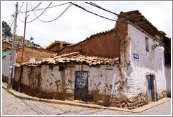 Building at the corner of Calle Carmen Alto and Calle Siete Angelitos, San Blas neighborhood.