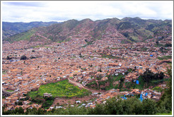 Cusco viewed from Sacsayhuam?