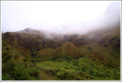 Mountains seen from the Inca Trail.