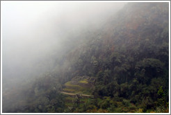 Ruins seen from the Inca Trail.