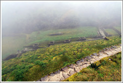 Ruins seen from the Inca Trail.