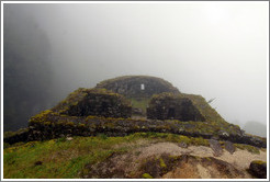 Ruins at the side of the Inca Trail.