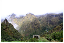 Ruins seen from the Inca Trail.