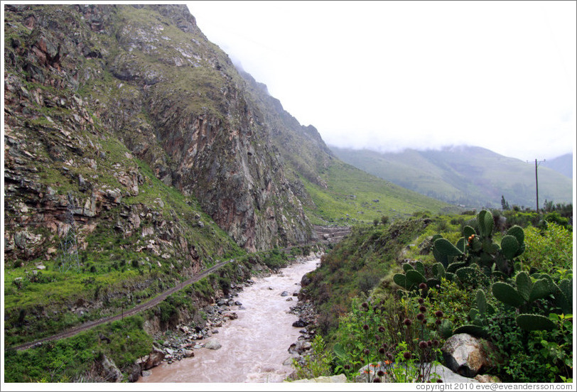 Urubamba River, seen from the Inca Trail.