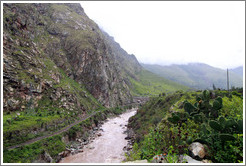 Urubamba River, seen from the Inca Trail.