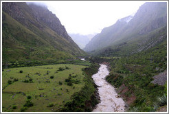 Urubamba River, seen from the Inca Trail.