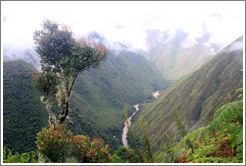 Urubamba River, seen from the Inca Trail.