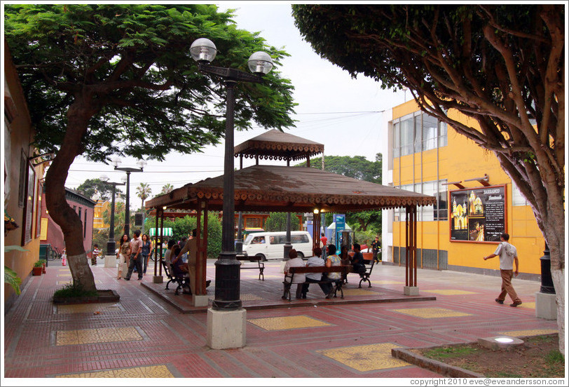 Paseo Chabuca Granda, Barranco Neighborhood.