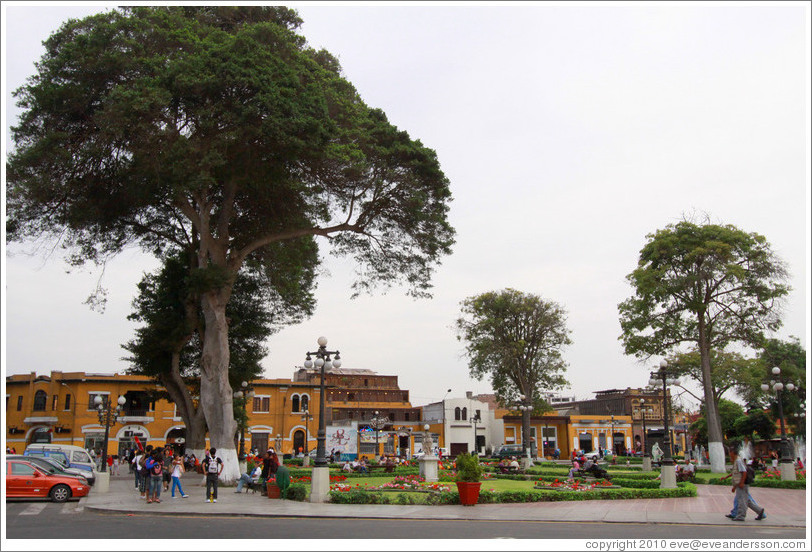 Plaza San Francisco, Barranco Neighborhood.