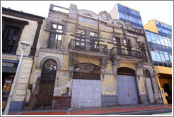 Deteriorated building, Calle Lampa, Historic Center of Lima.