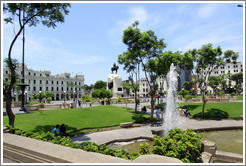 Plaza San Mart? Historic Center of Lima.