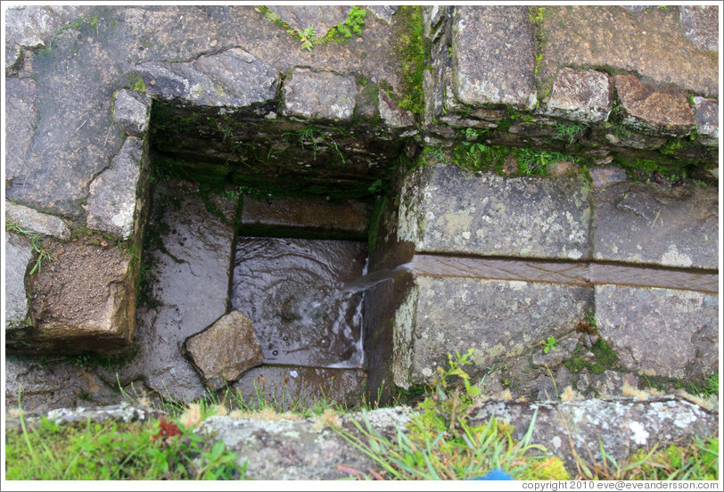 Irrigation system, Machu Picchu.